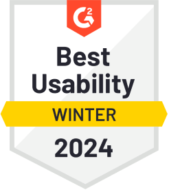 G2 Best Usability Winter 2024